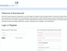 Tablet Screenshot of brandsworld.co.uk